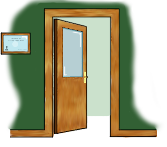open door [icon]